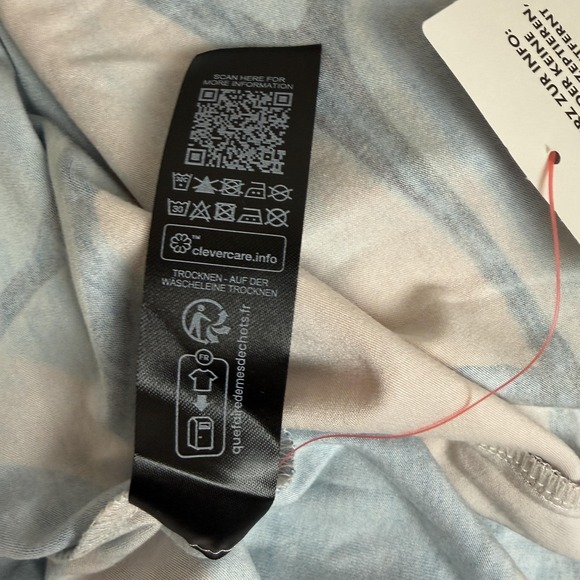 NEW ASOS DESIGN Strapless Maxi Dress Womens 12 Blue Tropical Floral Sundress - Picture 5 of 9